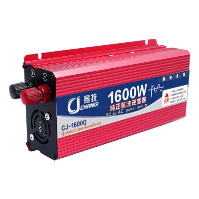 China Changji Inverter1000watt 1600W 1500W pure sine wave inverter 25.8*11.2*6cm inverters converters12V 24V 48V for sale