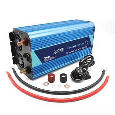 China High Quality 5000w 12v 12v 24v 48v 60v DC Power Grid Emergency or Outdoor Locations to AC 110V 220V Pure Sine Wave Inverter UPS for sale