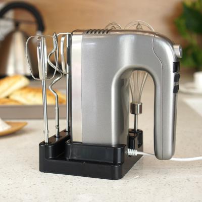 China Beater Ejector Button Digital Display Hand Mixer Egg Beater Food Mixer with 400W DC Electric Motor 5 Minutes 9 Timing Function Speeds for sale