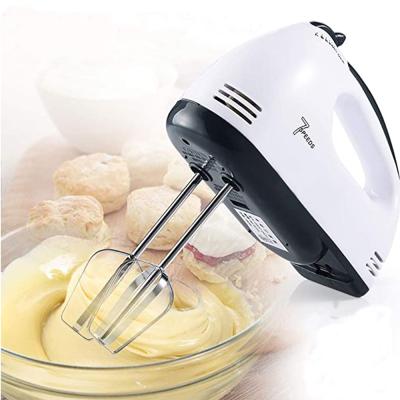 China Electric Beater Ejector Button Egg Mixer Machine Beater for Cakes Multifunctional Electric Egg Beater for Home Use for sale