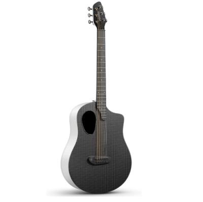 China Donner G-PRO Solid Fiber Rising Carbon 38 Inch Carbon Fiber Acoustic Guitar for sale