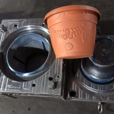 China Steel Flower Pot Mold Plastic Pot Mold Injection Mold Manufacturer for sale