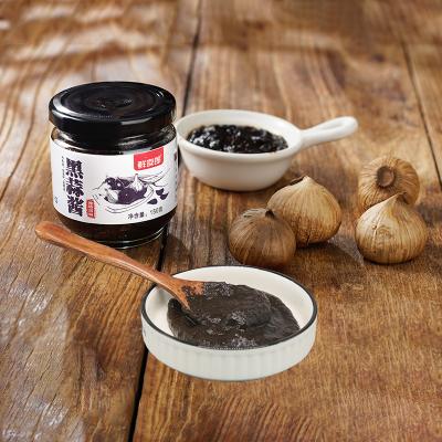 China Super Quality Fresh Minced Black Garlic Paste In Jar 20-22pc /kg for sale