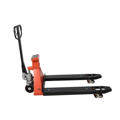 China Garment Shops 3000Kg Hydraulic Hand Pallet Truck Scale Scale For Pallet for sale