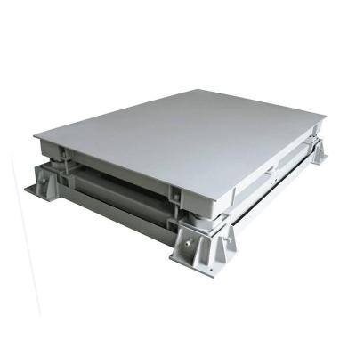 China Heavy Duty 1 Ton 10 Ton 5 Ton 2 Ton Weight Function Shielding Weighing Balance Floor Scale For Weighing Heavy Goods for sale