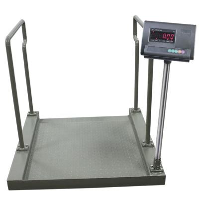 China Weigh Function Electric Wheelchair Motor And Scale Wheelchair Weighing Floor Scale With Built In Luggage Function for sale