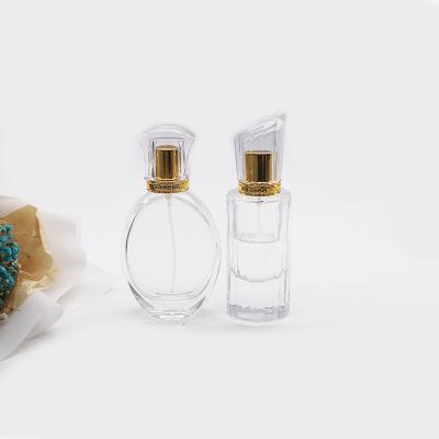 China Cosmetic Refillable Empty Crystal 50ml Perfume Bottles for sale