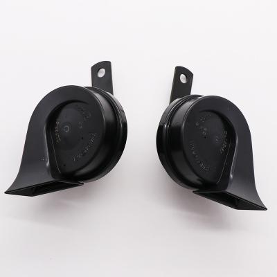 China Various Good Quality 110-120Db 12V/24V Universal Disc Shaped Car Electric Snail Horn Speaker for sale