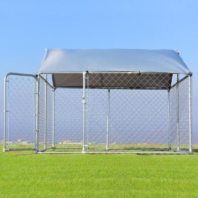 China Sustainable Pet Safe 2 in 1 Dog Kennel and Dog Run 7ft x 7ft x 7.2ft for sale