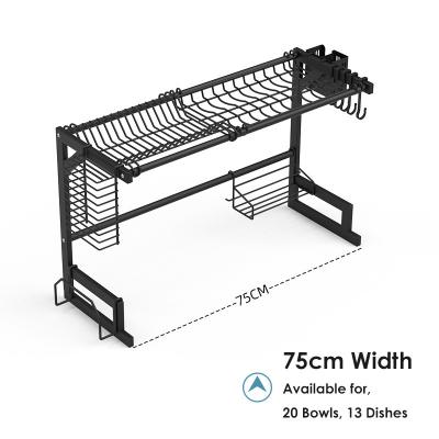 中国 棚750x285x480mmのサイズを乾燥する流し上のOEMのステンレス鋼 販売のため