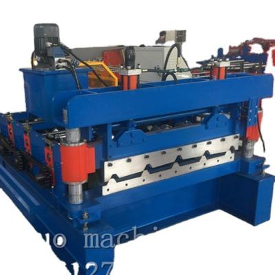 China Hotels Metal Roofing Sheet Roll Forming Machine Iron Roofing Sheet Making Machine for sale