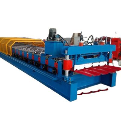 China Hotels Factory Hot Sale Zinc Roofing Roll Forming Machine Roof Sheet Wall Cladding for sale