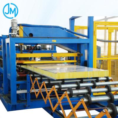 China Automatic Precast Concrete Roof And Wall Sandwich EPS Wall Panel Making Machine Production Line for sale