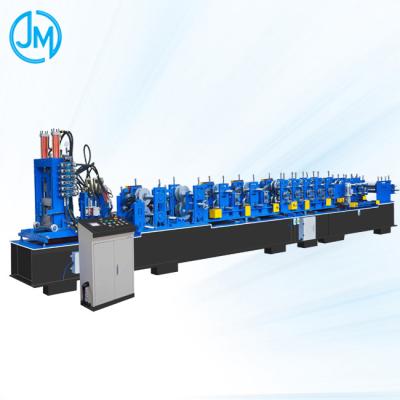 China Hot Sales STEEL STRUCTURE PURLIN Cutting Hydraulic Steel Profile Channel Form Metal C Purlin Roll Forming Machine One Head Change Size for sale