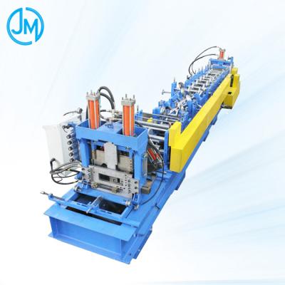 China Steel STRUCTURE PURLIN C Channel Roll Forming Machine Grades Ez Channel Bender Machine for sale