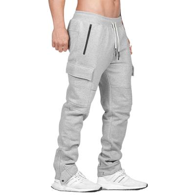 China Anti-wrinkle Mens Cargo Pants Casual Trousers Mens Sport Jogging Pants for sale