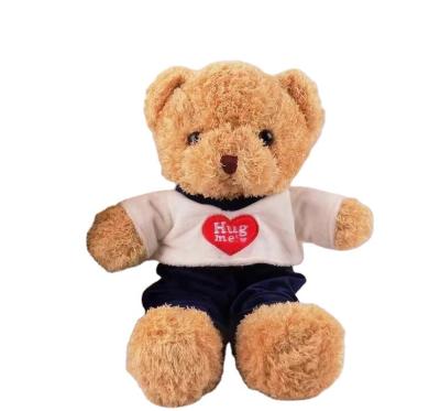 China Super Soft Plush Toy Teddy Bear With T-Shirt for sale