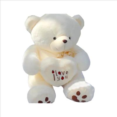 China Wholesale 2020 Plush Toy Bear Plush Toy Custom Cute Teddy Bear Valentines Stuffed Soft Plush Teddy Bear With Heart for sale