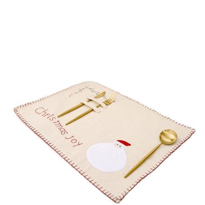 China Christamas Home Decoration China Manufacture Table Mat Christmas Designs High Quality Place Mat for sale