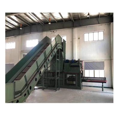 China machinery & Material Control Push Button Operation Phenylene Metal Machine Wrapping Nonferrous Nonferrous Baler For Wrapping Waste Paper for sale