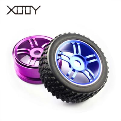 China RC Car Tire 1:8 RC Car Buggy 17mm Off-Road Hub Wheel Rims and Tire Made by Aluminum CNC for sale