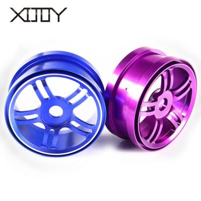 China 1/8 RC car aluminum custom wheel rim, RC vehicle wheel rim, CNC made tire for sale