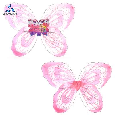 China New Stocking Cloth Design Girls The Other Beautiful Kids Butterfly Wing Toys Dancing Dress Trippingly for sale