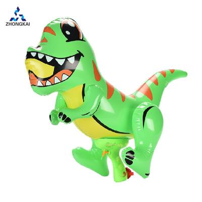 China WATER GUNS Cute Cartoon Dinosaur Model Outdoor Beach Toys Inflatable Water Gun for sale