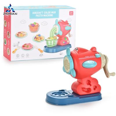 China Plastic Creative Multi Color Interactive Mud Flat Parent Child DIY Noodle Maker Toy Set for sale