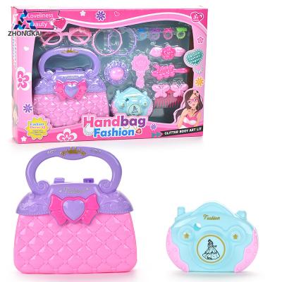 China PP Girl Favorite Others Pretend Play Pink Dress Up Fashion Handbag Ornament Set Toys for sale