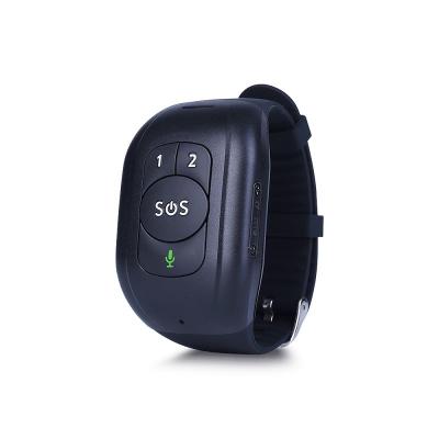 China Real-time Positioning/SOS One Click For Helper Watret V48 Mini SOS GPS Alzheimer Tracker 4G Two Way Communication Wrist GPS Tracker For Elder People for sale