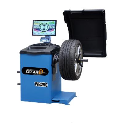 China WB250 Car Tire Balancer Wheel Industruy Vehicle Best Price 3D Balancing Machine Wheel Balancer for sale