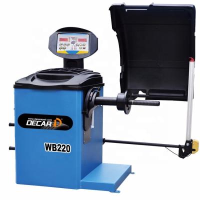 China WB220 Portable Used Tire Motorcycle Balancing Luminous Wheel Balancing Machine And Wheel Balancer for sale