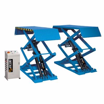 China Workshop Decar 3 Ton Scissor Car Lift Workshop Mechanic Tools DK-B32Y for sale