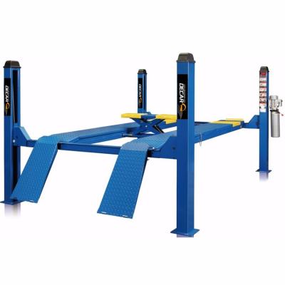 China Four Post Wheel Alignment Lift With CE Approval And Reasonable Price 3500kg for sale