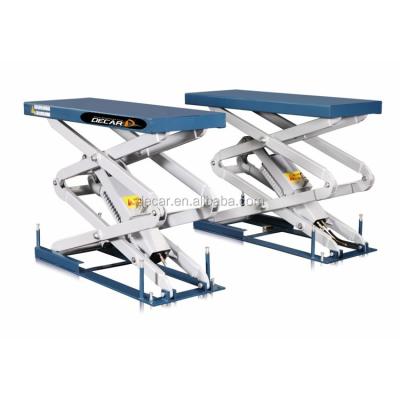 China The workshop car lift portable hydraulic scissor used car lift for sale for sale