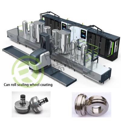 China Horno de revestimiento CVD con rueda de sellado en rodillo con precursores de CO y distribuidor de gas de segunda etapa en venta