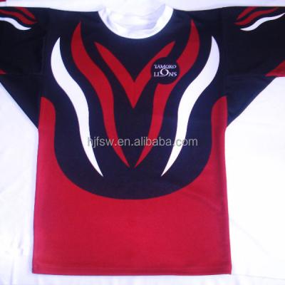 China Training Breathable Sublimation Team Rugby Tank Top Professional Custom Made T-Shirt 15/16 for sale