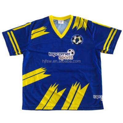 China Shirts & No.8 Sublimation Teams Soccer Jersey Club Soccer Jersey Tops Kids Size Football Tank Tops for sale