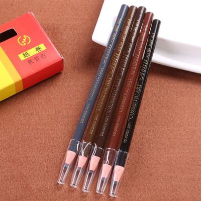 China Eyebrow Pencil Long Lasting Waterproof Custom Eyebrow Pencil Pull Line Peel Off Eyebrow Pencil for sale