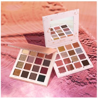 China Hot Selling Natural Eyeshowdow Waterproof Eyeshadow Palette 16 Colors Eye Makeup Shimmer Eyeshadow Palette for sale