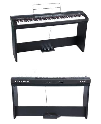 China Kurzweil ka90 portable digital 88 key heavy hammer electronic piano for sale