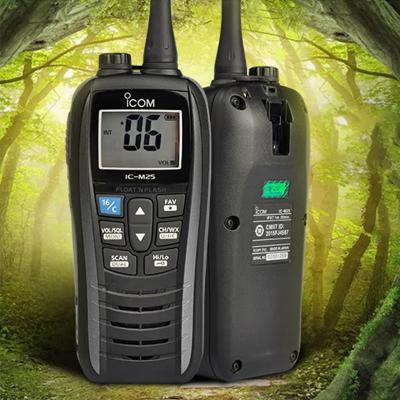 China Luxury Handheld Radio Two Way Walkie Talkie For Emergency Waterproof Long Range For ICOM IC-M25 for sale