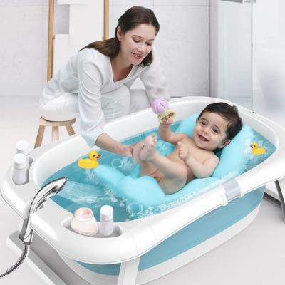 China Hot Selling High Quality Plastic Small Bathroom Foldable Baby Bath Tub for sale