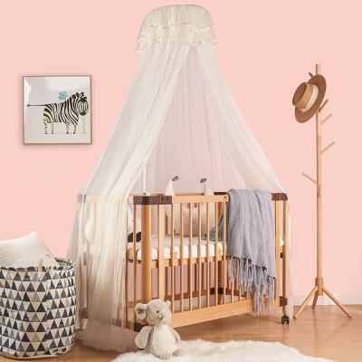 China Eco-Friendly Materials/Quickly Install For Big Sale Cozy Multifunctional Wooden Baby Crib Baby Wooden Cradle Crib Hutch for sale