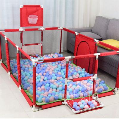 China Hot Sale Traditional Baby Mesh Cloth Baby Play Fence Play Yard Easy Folding Baby Playpen for sale