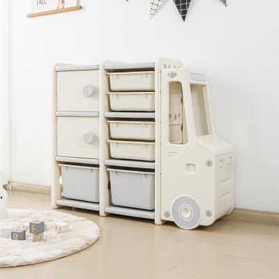 China Eco-friendly Closet Wardrobe Storage Furniture Storage Rack Home Toy Home Toy Plastic Cabinet for sale