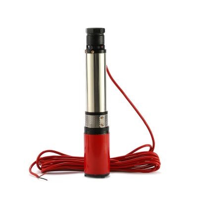 China Hot Selling Agriculture/Home Stainless Steel 12/24v/48v/60v/72v Stainless Steel Submersible Solar Powered Deep Well Water Pumps for sale