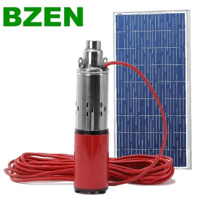 China Agriculture/home 12v24v dc screw pump solar water pump for agriculture dc submersible solar water for deep well pump for sale