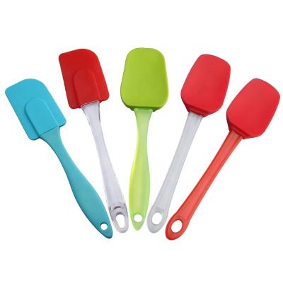 China 2021 Viable Small Butter Spatula Kitchen Cake Baking Heat Resistant Tool, Silicone Spatula Set for sale